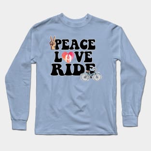 Peace Love Ride Long Sleeve T-Shirt